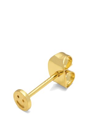 SMILEY 1 PCS - Auskari - gold plated