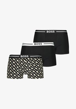 BOSS BOLD 3ER-PACK - Trunks - black
