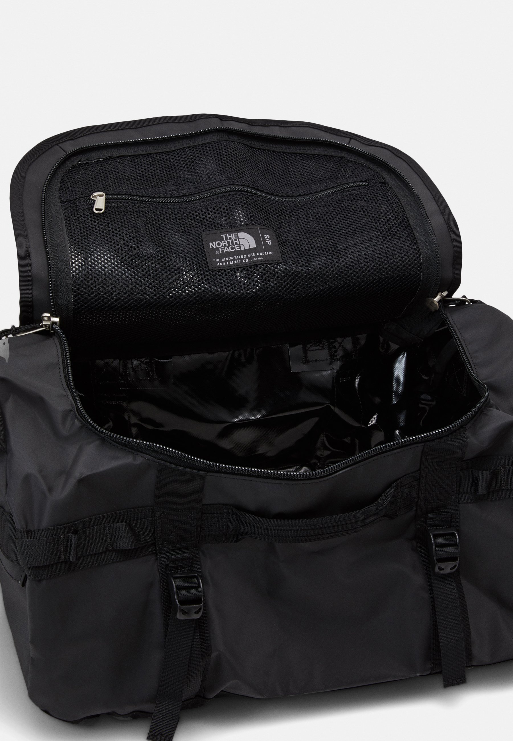 north face duffel s schwarz