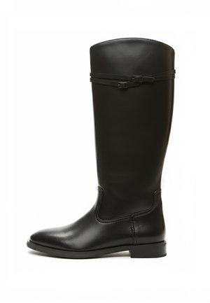 Cowboy- / Bikerboots - black