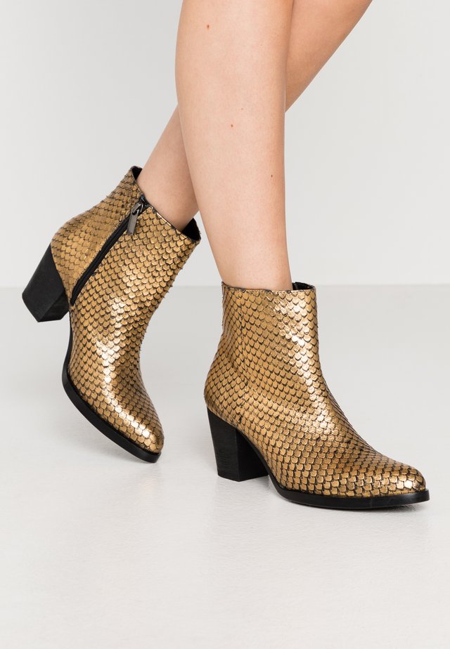 Botines - gold