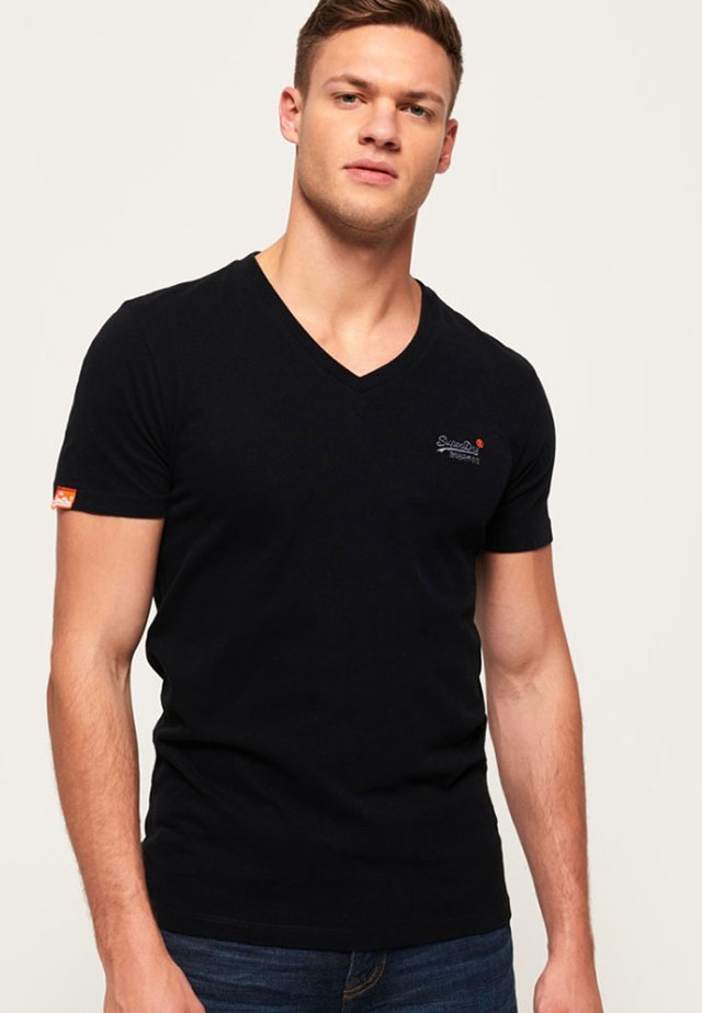 VINTAGE  - T-shirt basic - black