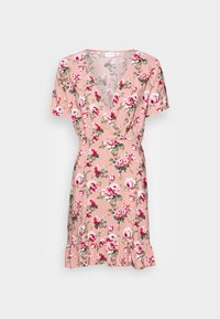 VIEVA AYA V NECK DRESS - Day dress - misty rose pink