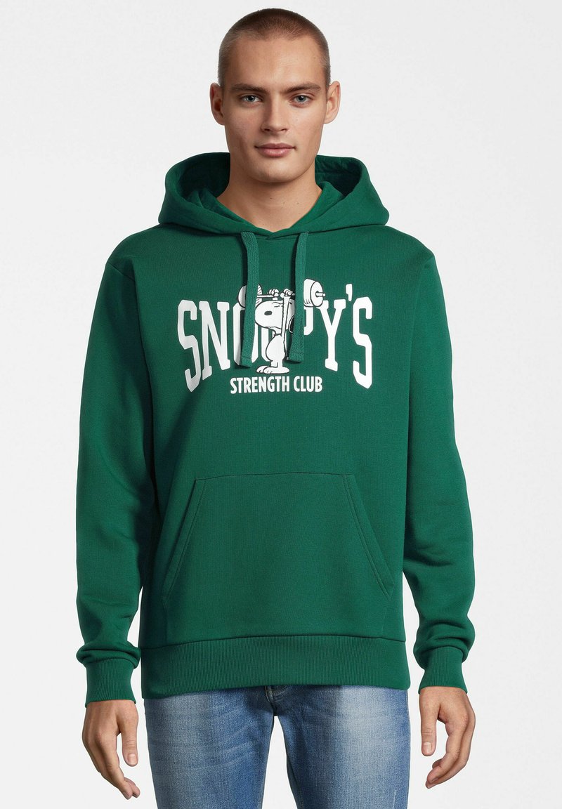 COURSE SNOOPY'S STRENGHT CLUB Hoodie grün/green Zalando.de