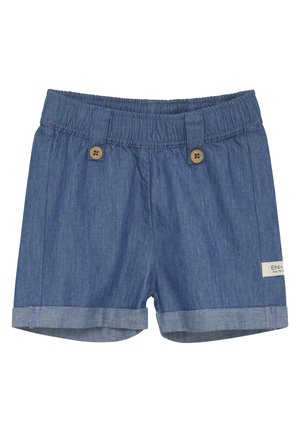 CHAMBRAY - Jeansshorts - blue denim