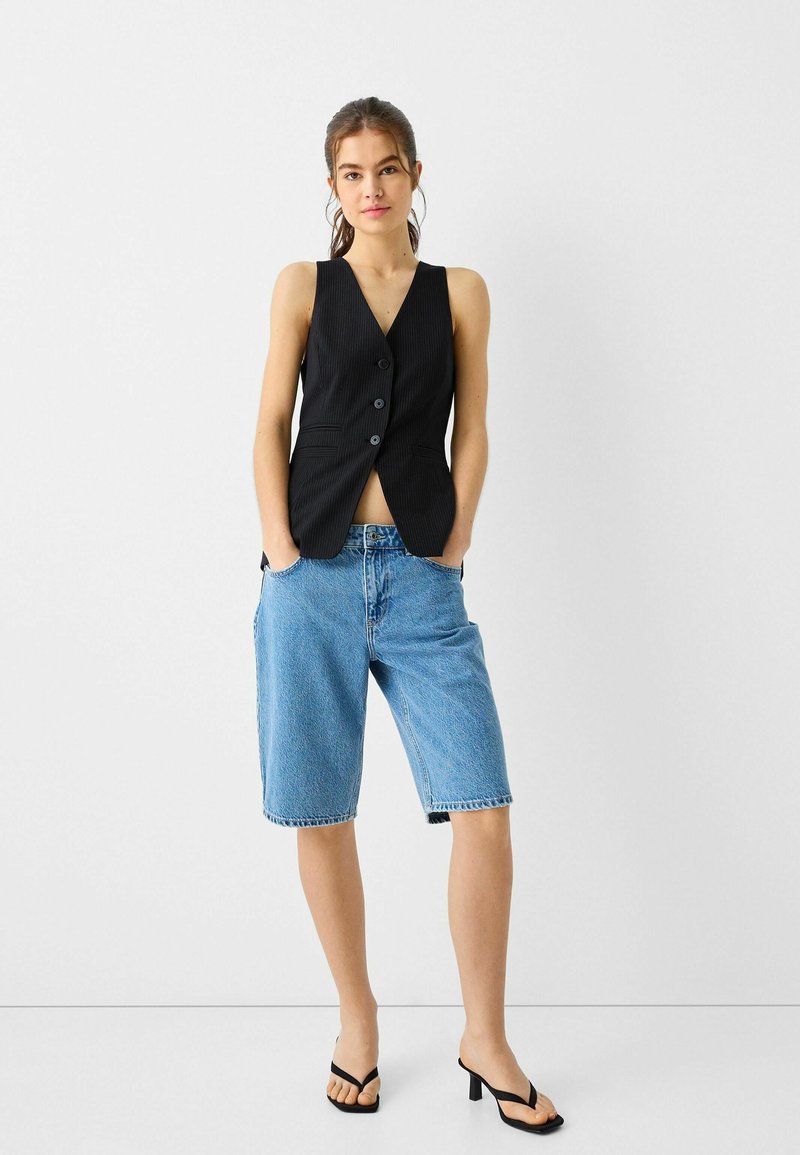 Bershka Bodywarmer zwart