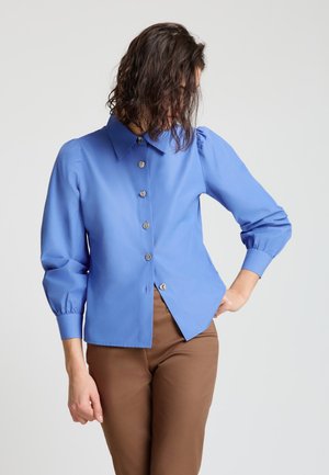 Hemdbluse - celeste scuro