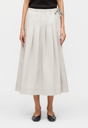 AMALIA - Jupe plissée - gris clair