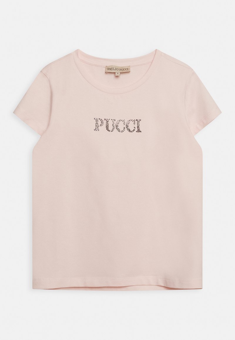EMILIO PUCCI T-shirt print donkerroze EMILIO PUCCI T-shirt print donkerroze
