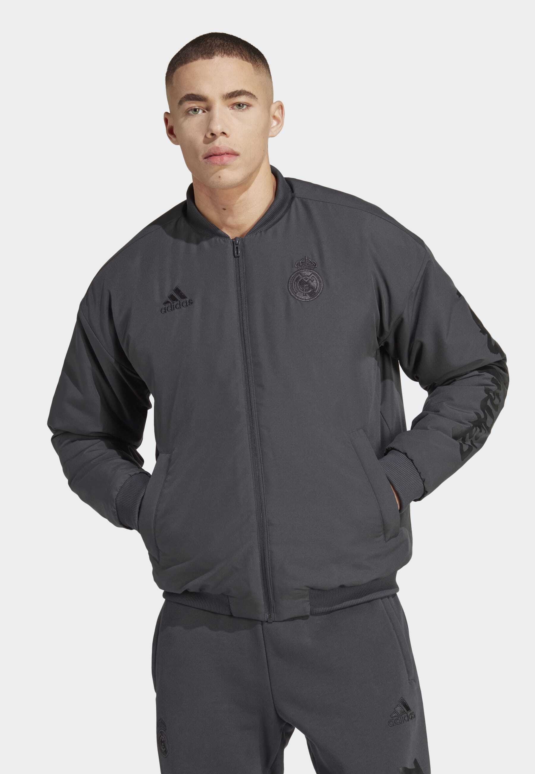 adidas Chaqueta de chándal de entrenamiento para hombre 23/24 Blanca - Real  Madrid CF