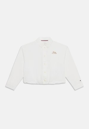 Tommy Hilfiger, CROPPED SHIRT LS - Πουκαμίσα με κουμπιά - white