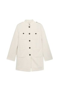 CON TASCHE - Palton scurt - bianco