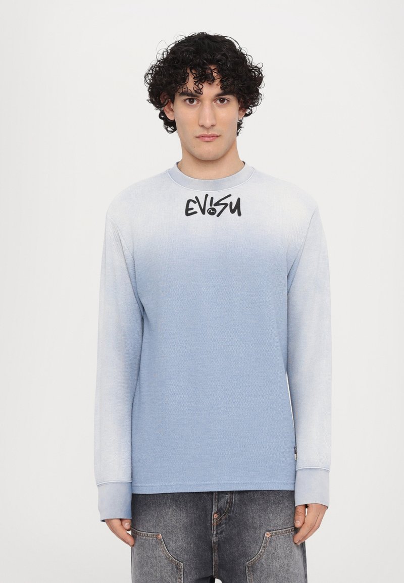 Evisu - TOTEM GRAPHIC - Topper langermet - blue, Forstørre