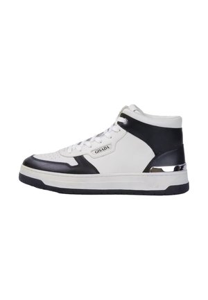 Gisada, GISADA TRAINER MID-TOP SNEAKERS LOS ANGELES MID 17002 SNEAKERS UNISEX - Sneaker high - black white