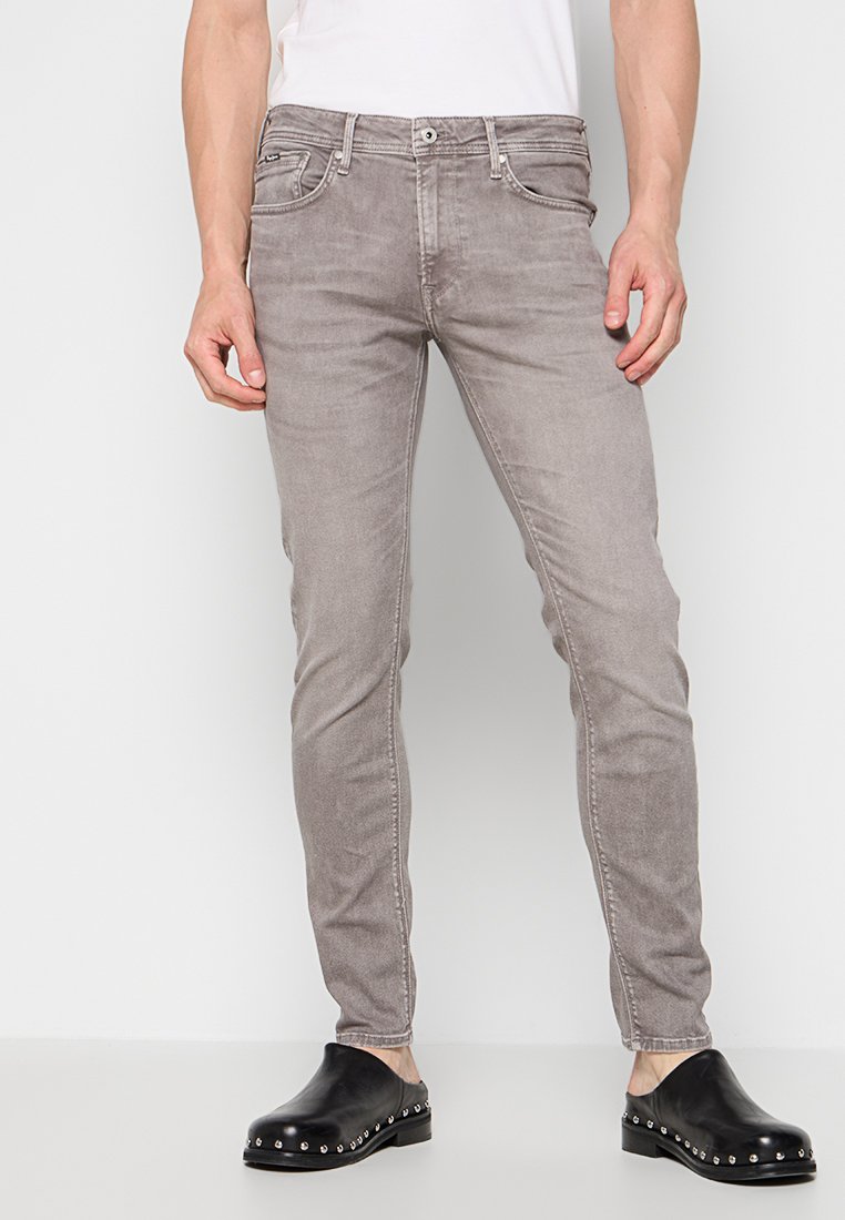 Pepe Jeans Slim fit jeans grijs