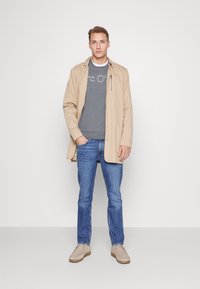 Marc O'Polo CREW NECK LONG SLEEVE - Camisola - nordic grey