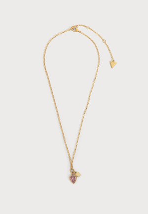 Guess, CRYSTAL LOVE - Collier - yellow gold-coloured/pink