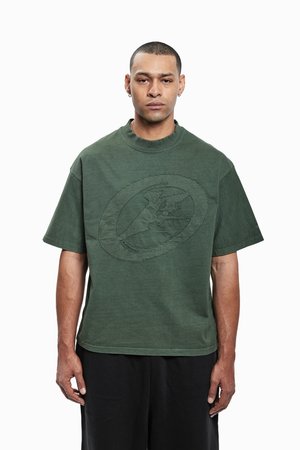FAVELA PATCH UNISEX - Print T-shirt - green washed