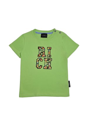 T-shirt con stampa - verde
