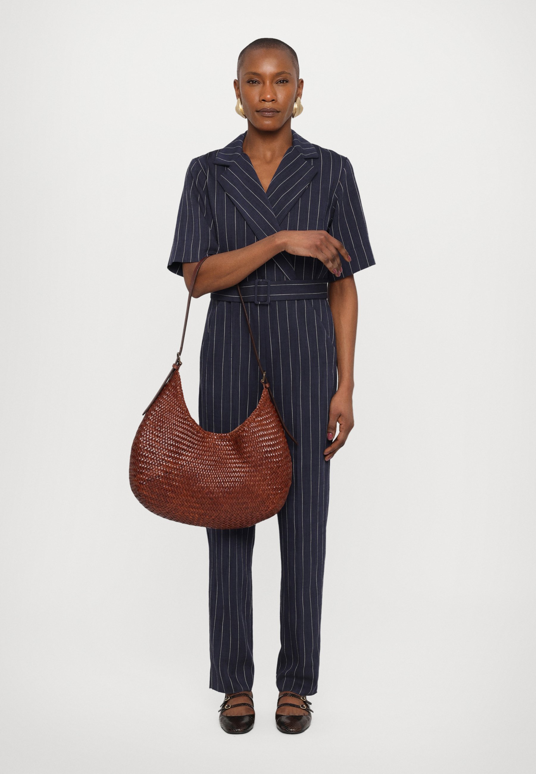 DRAGON DIFFUSION LUNA PIENA - Tote bag - bruciato/brown