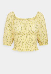ONLY Triko s potiskem - yellow