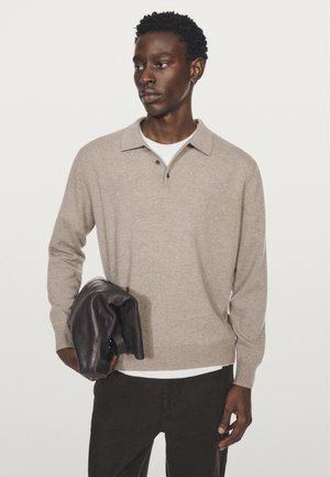Maglietta a manica lunga - light brown