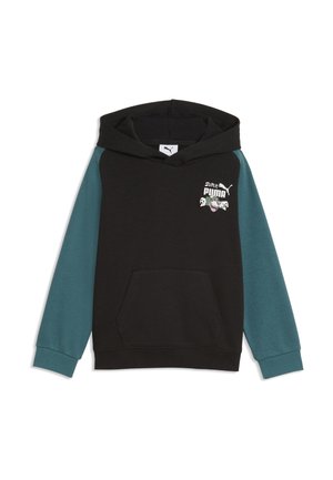 SUPER - Kapuzenpullover - black
