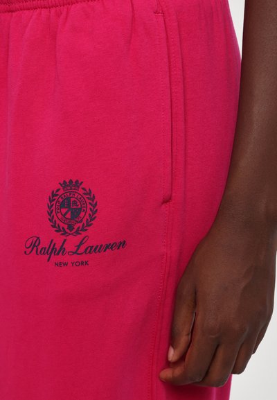 Polo Ralph Lauren ANKLE ATHLETIC - Παντελόνι φόρμας - pink sky/navy