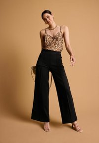 Next PONTE WIDE TALL - Pantaloni - black