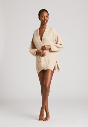 CHARLOTTE - Vest - nougat melange