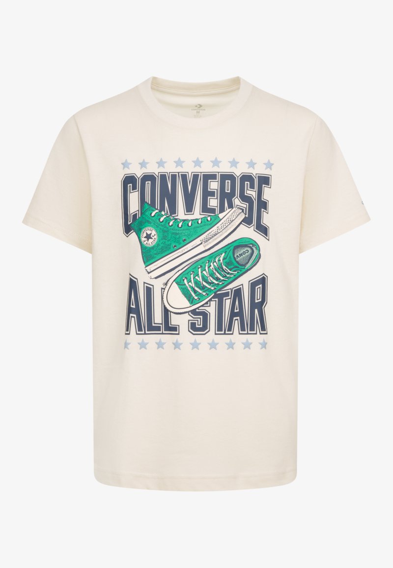 Converse SNEAKER ARCH TEE - Tričko s potlačou - natural ivory