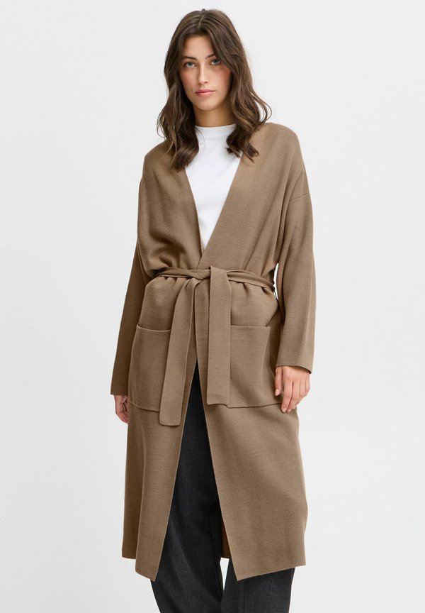 BYMIRAN - Cardigan - sepia tint