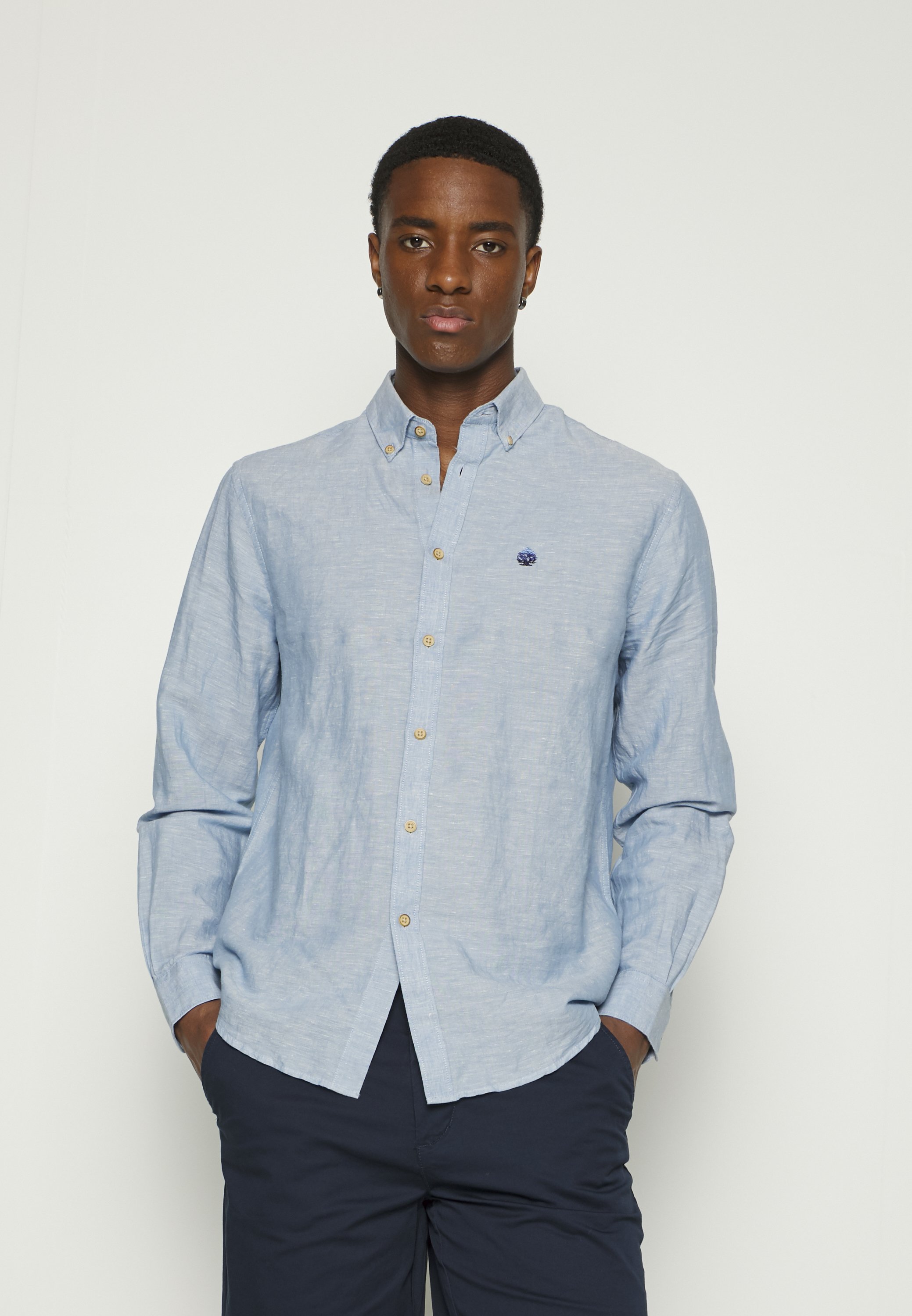 Springfield BASIC - Camisa - light blue/azul - Zalando.es