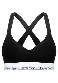 PADDED BRALETTE ICON COTTON MODAL - Bustier - black