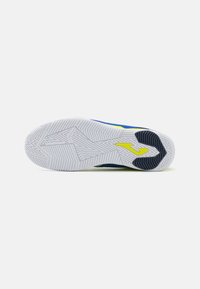 Joma CANCHA - Botines de fútbol sala - white/blue/yellow
