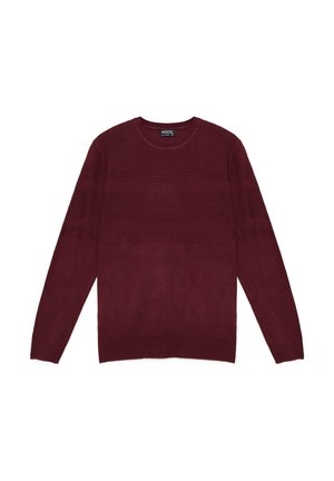 INSIDE CON RELIEVE - Jersey de punto - rojo