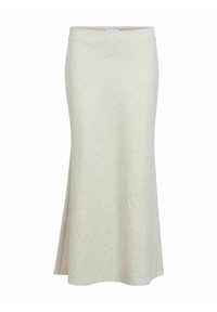 MERMAID - Jupe longue - light grey melange