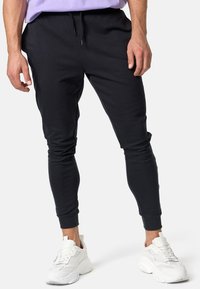 INDICODE JEANS - Pantalon de survêtement - black Image miniature 1