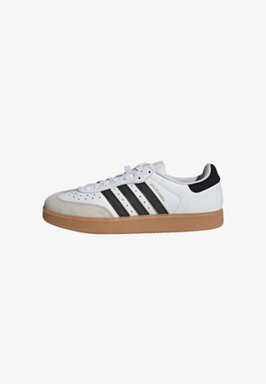 adidas Performance VELOSAMBA - Cycling shoes - cloud white core black gold metallic