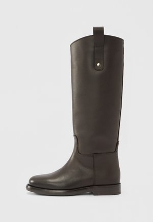 ELINE - Čizme - dark brown