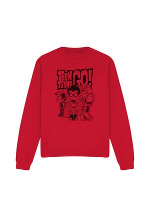Cotton Soul, TEEN TITANS GO/TEAM UP - Sweatshirt - red
