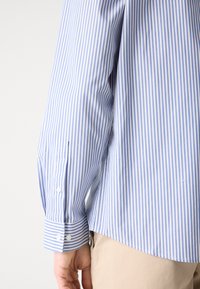 Calvin Klein STRIPE SHIRT - Majica - white/dutch blue