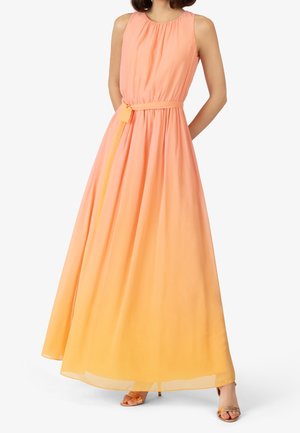 Maxikleid - apricot