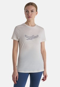 icebreaker MERINO 150 LIGHT WEIGHT TECH LITE III  GRAPHIC - T-shirts print - NATURAL
