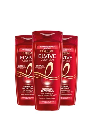 SHAMPOO ELVIVE COLOR-VIVE, PER CAPELLI COLORATI O CON MÈCHES, 400 ML - 3 PACK - Shampoo