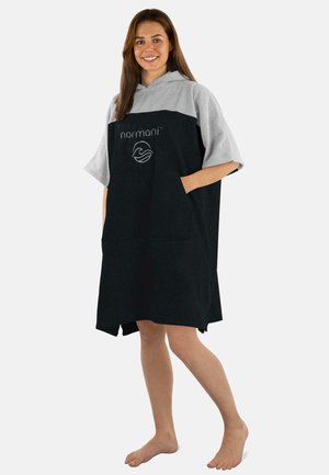 SURFER PONCHO - Strandaccessoire - schwarz