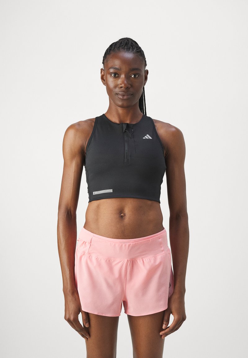 adidas Performance ULTIMATE HEAT.RDY CROP LONG-SLEEVE - Topper - black