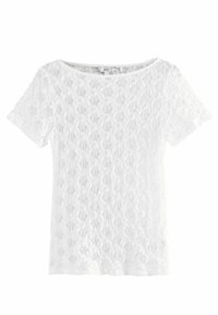 REGULAR FIT SHORT SLEEVE  - T-shirt con stampa - white