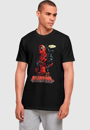 ABSOLUTE CULT DEADPOOL - HEY YOU  - T-Shirt print - black