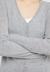 FTC Cashmere CARDIGAN - Cardigan - grey